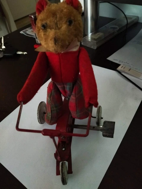 Peluche singe Kokinou Ideal - jouets rétro jeux de société figurines et