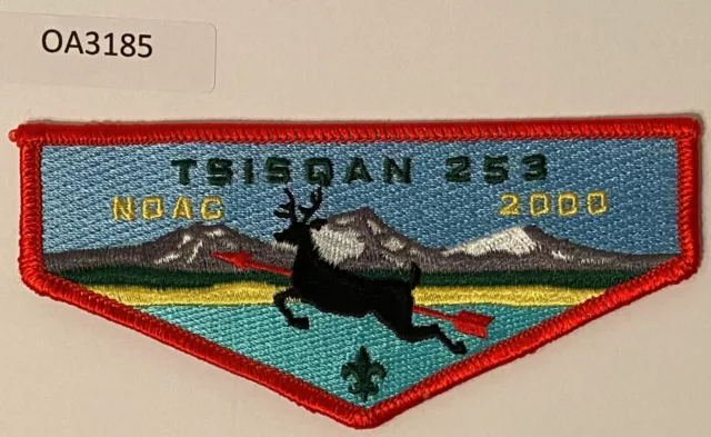 Boy Scout OA 253 Tsisqan Lodge 2000 NOAC Flap