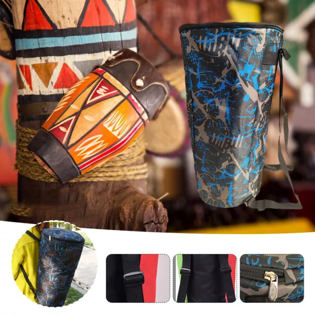 Djembe Bag Thick Shockproof African Drum Case Shoulders Back Waterproof Package