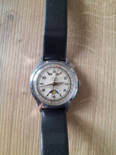 Montre-Bracelet Ancienne DIATOP BWC Suisse à Quartz - Modèle Homme Avec Date (Occasion, Pile à Remplacer)