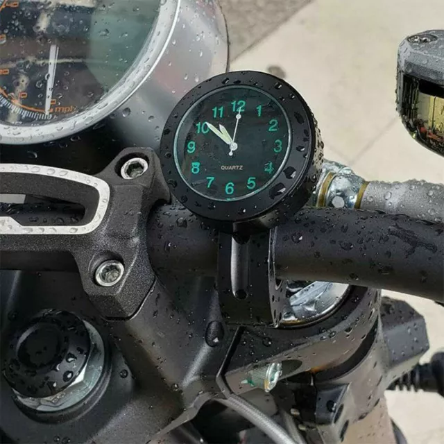 Horloge Moto Montre Horloge pour Moto Vélo Guidon Universel 3