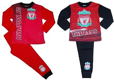 Boys Liverpool Football Club Pyjamas LFC Official Premier Teens 2 - 13 Years