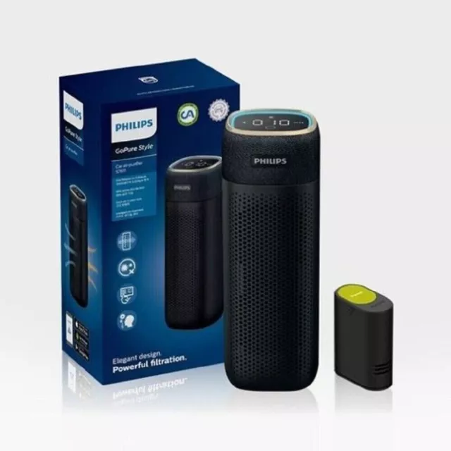 Philips GoPure Style Car Air Clean Purifier System S7611 w/ Diffuser Cartridge