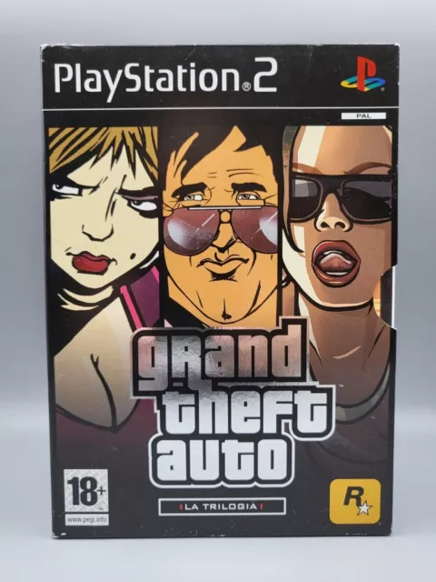 Gta Grand Theft Auto: The Trilogy Per Ps2 Playstation 2 Pal Italiano Ita 🇮🇹