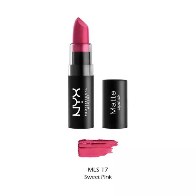 1 NYX Matte Lipstick - Silky Matte Finish "Pick Your 1 Color" Joy's cosmetics