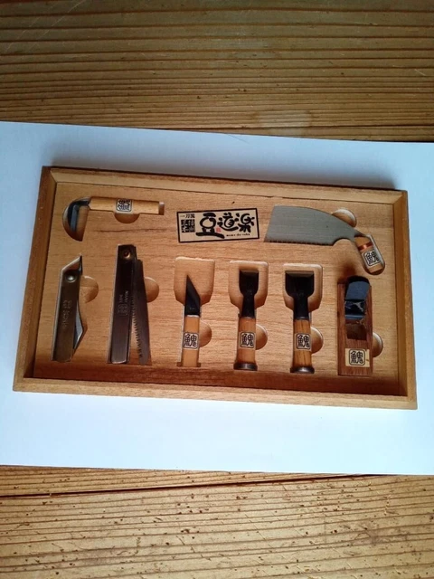 Mamedoraku Real Miniature Carpentry Tools "FUIGO-NO-UTA"