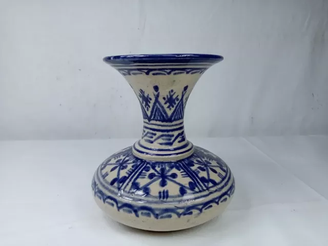 Vase en forme d’urne style mauresque décor Oriental Marocain ceramique 2