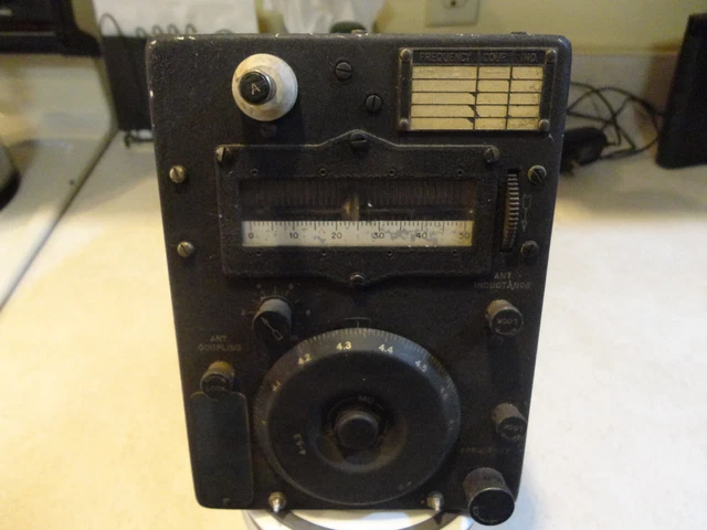 T-20 ARC-5 Aircraft Transmitter 4MC TO 5.3 MC UNTESTED