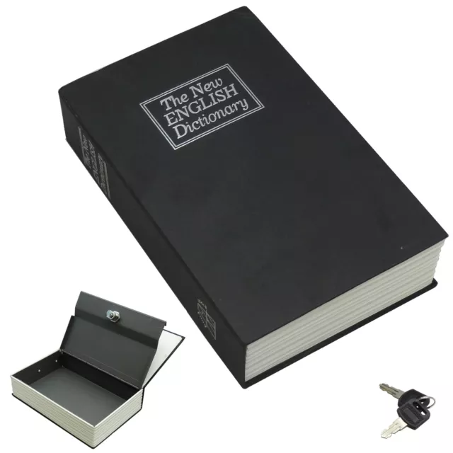 Dictionary Hollow Book Safe Diversion Secret Stash Booksafe Lock & Key Medium BL