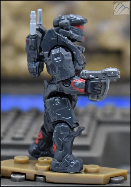HALO MEGA CONSTRUX Unsc Spartiate RIZ-028 Mini Figurines Fleetcom