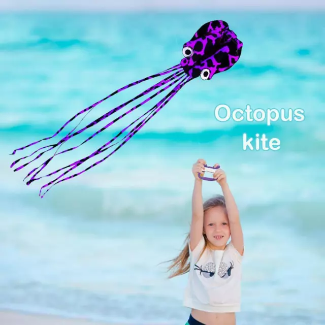 4m Software Single Line Flying Kite with Long Tail Kids Toy (D)