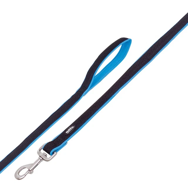 Nobby Hunde Leine Mesh Preno hellblau, diverse Größen, NEU