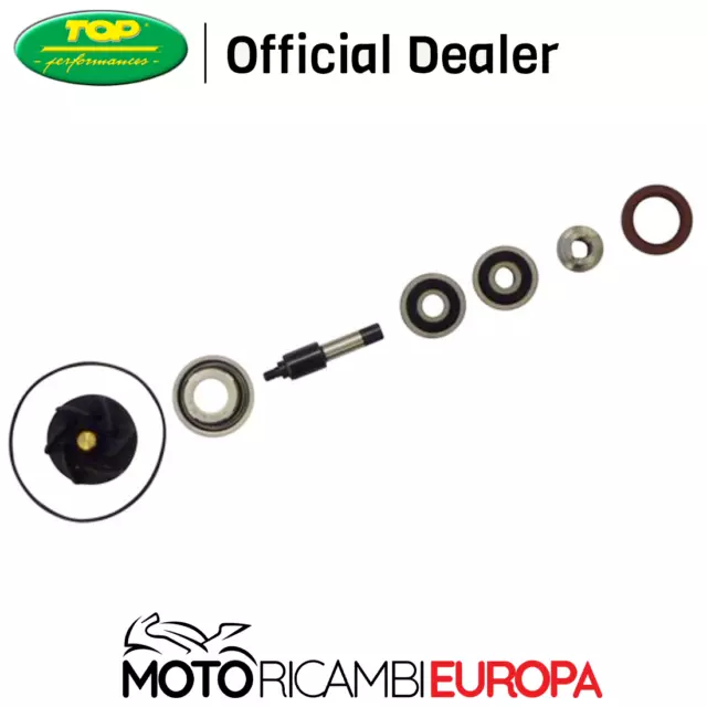 Aa00828 Kit Revisione Pompa Acqua Piaggio Mp3 Beverly Carnabi X7 Vespa Gts 300