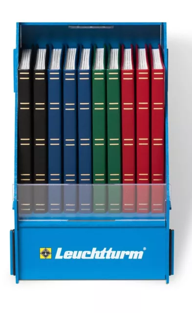 Classificatore per Francobolli Formato A4  16 Pagine 32 Facciate Leuchtturm