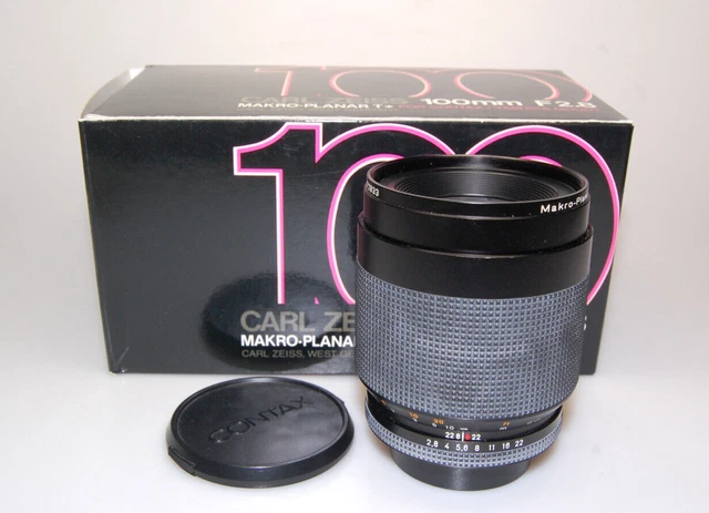 Carl Zeiss Makro-Planar T*  2,8/100mm  #7072833  AE Version -OVP-