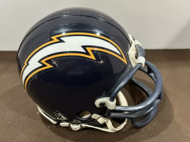 San Diego Chargers NFL Riddell Blue Throwback Mini Helmet - Preowned