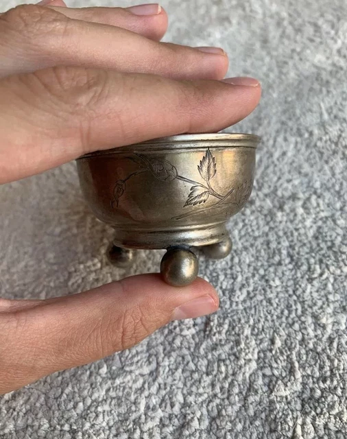 Faberge Silver Salt Shaker | Russian Empire Late 19th - Early 20th Century