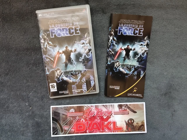 Jeu Star Wars The Force Unleashed PSP - Version PAL FR - Loose (sans Boîte) - Bon état