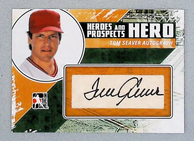 2011 Tom Seaver Topps #HA-TS2 Heroes and Prospects AUTO
