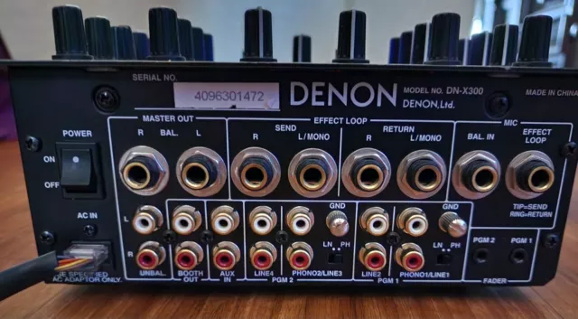*Near MINT CONDITION * DENON DN-X300 DJ Mixer 3