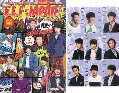 IDOL MAGAZINE SUPER JUNIOR E.L.F-JAPAN MAGAZINE vol.0025 $63.57