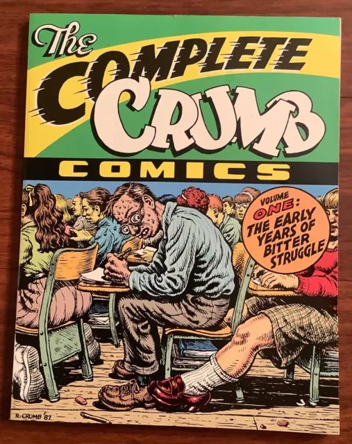 The Complete Crumb Comics Volume 1 Fantagraphics 1st Edition 1987 R. Crumb Groth