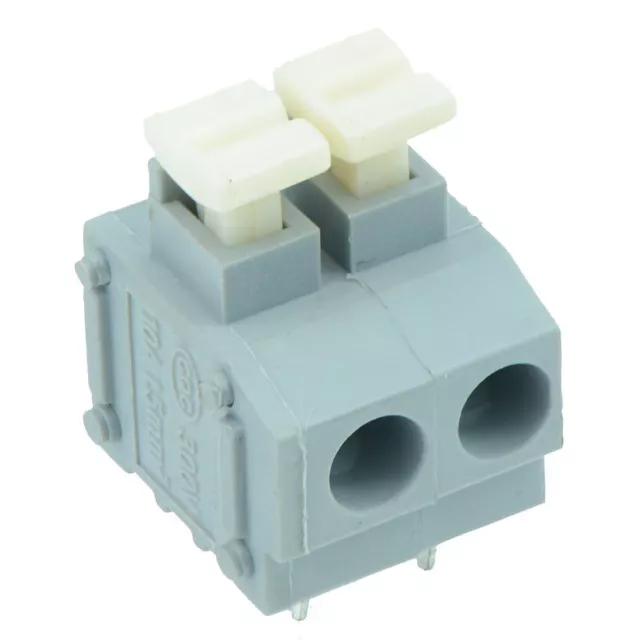 50 x 2-Way Screwless 5.00mm Terminal Block