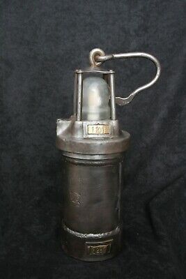 Old Mining Lamp with LED light (reworked)
