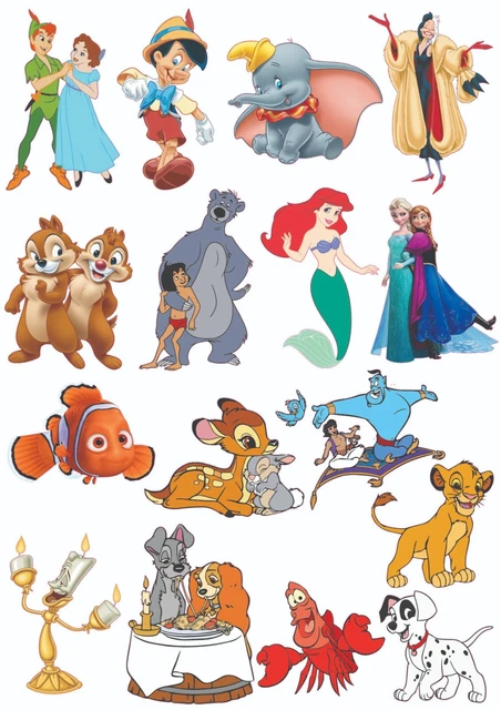 DISNEY WALL/WINDOW STICKERS (A5-A0) £4.99 - PicClick UK