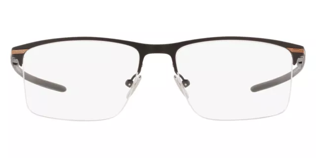 Oakley OX5140 Eyeglasses Men Black Rectangle 56mm New 100% Authentic