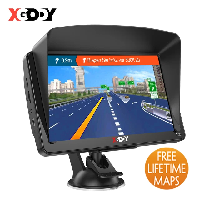 Navigatore GPS 7 Pollici Per Auto E Camion - Aggiornamenti Gratis A Vita - Foto 7