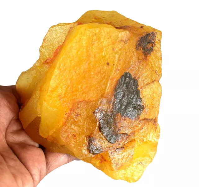 Madagascar Jaune Saphir Pierre Précieuse Naturel 4472 CT / 111 MM Certifié F737 3