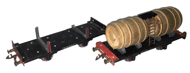 LIMA LOT DE 2 Wagons Couvert Et Tombereau Conteneurs en O EUR 40,00