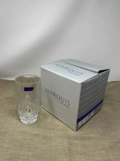 Waterford Marquis BROOKSIDE HiBall Water Wine Iced Beverage Set of 4 New W/ Box