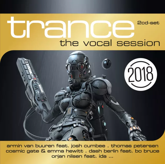 CD Trance The Vocal Session 2018 di Vari Artisti 2CDs