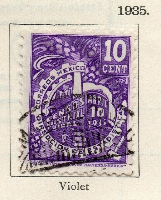 Mexico 1935 Early Issue Fine Used 10c. NW-192205
