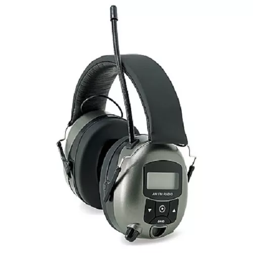 Safety Works 10121816 Digital MP3/AM/FM Stereo Radio Hearing Protector Muffs