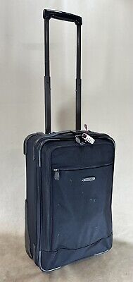 Preowned DAKOTA by Tumi Black Luggage 20" Upright Wheeled Suitcase