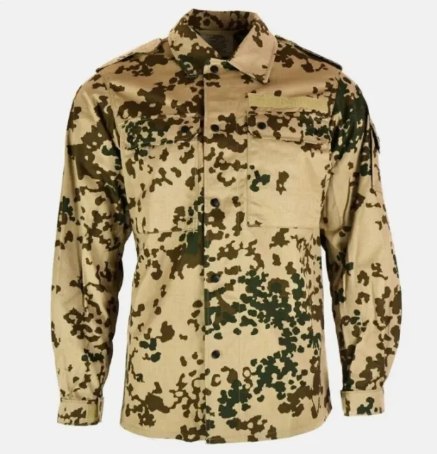 German Army Flecktarn Desert Camo Shirt Lightweight Genuine Military Surplus