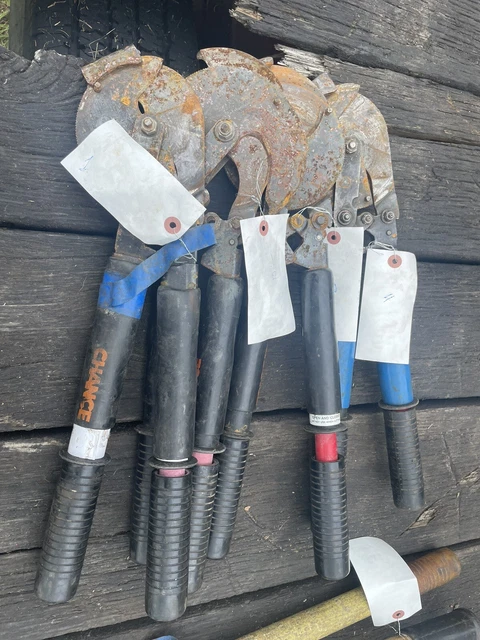 Chance Ratchet Cable Cutter for all-aluminum or copper up to 1000 kcmil max C40