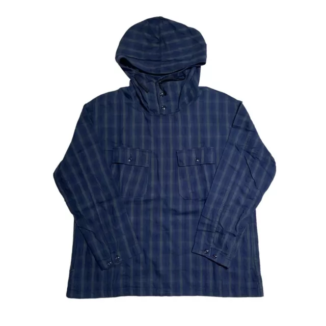Engineered garments cagoule popover madras shirt jacket sale