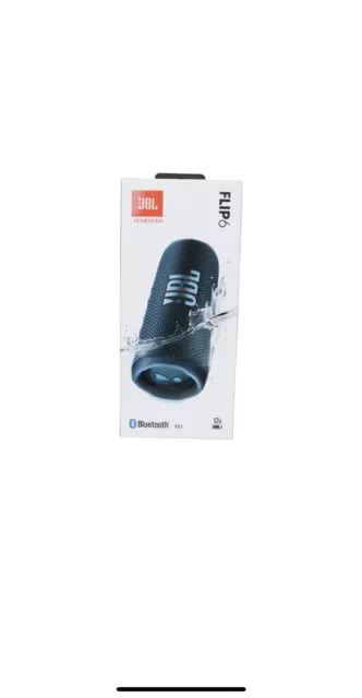 JBL Flip 6 Bluetooth Portable Speaker Blue