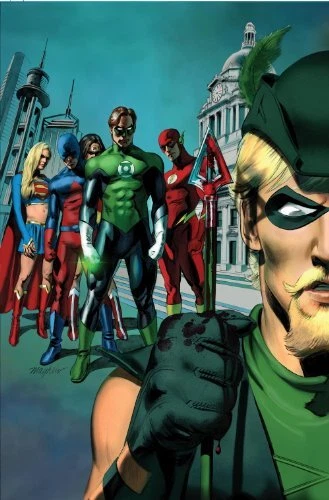 JUSTICE LEAGUE: RISE AND FALL By J T Krul - Hardcover **Mint Condition**