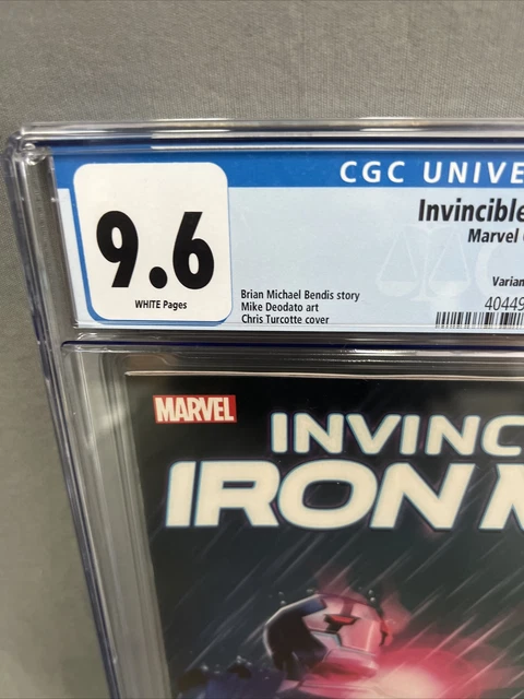 Invincible Iron Man #9 CGC 9.8 Turcotte Variant 1st Appearance Riri 1:10 2