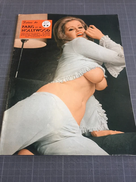 FOLIES DE PARIS ET DE HOLLYWOOD, n°518, 70s erotica