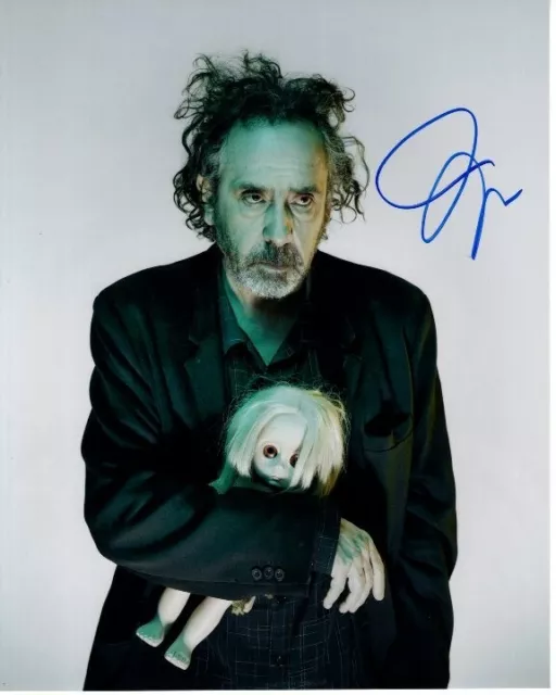 TIM BURTON Signed Autographed 8x10 Photo