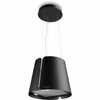 Meilleur AEG Hotte Îlot Hostaria Aluminium Noir Peint Bhs 56300 Ma AEG 