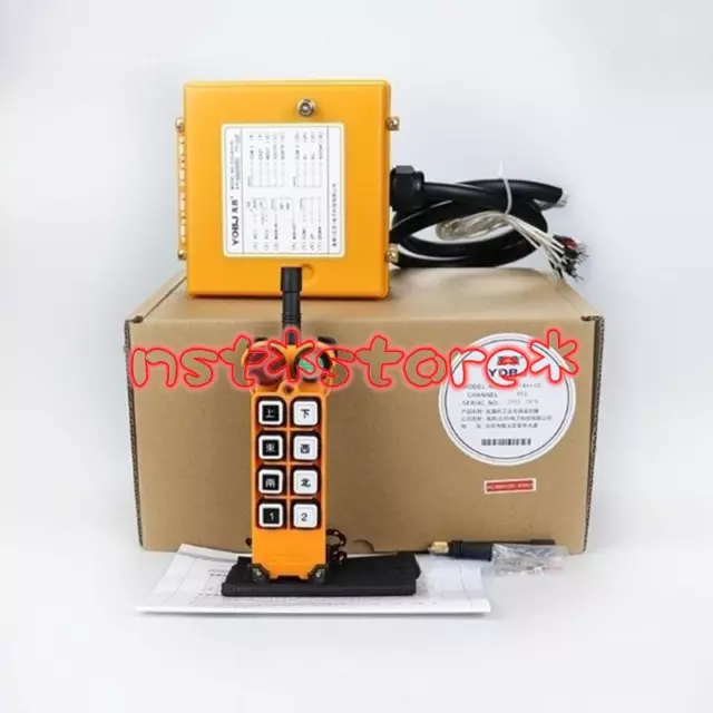 1PCS New F23-A++(S) Industrial Hoist Crane Wireless Remote Controller Dual Speed