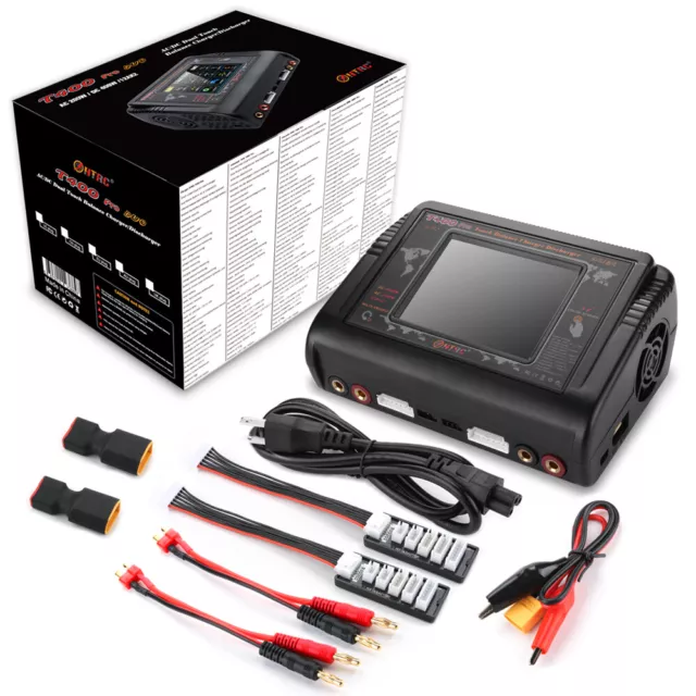 HTRC T400/T240 DUO RC Charger DC/AC 400W/240W Discharger  For LiPo LiHV LiFe