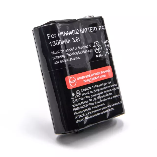 Akku Batterie 1300mAh für Motorola HKNW4002A, KEBT071B, KEBT-071-B